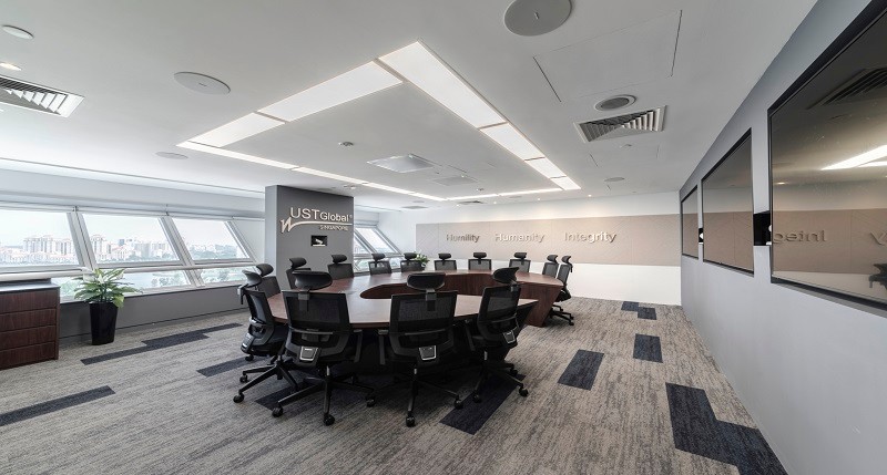 UST Global Singapore meeting room