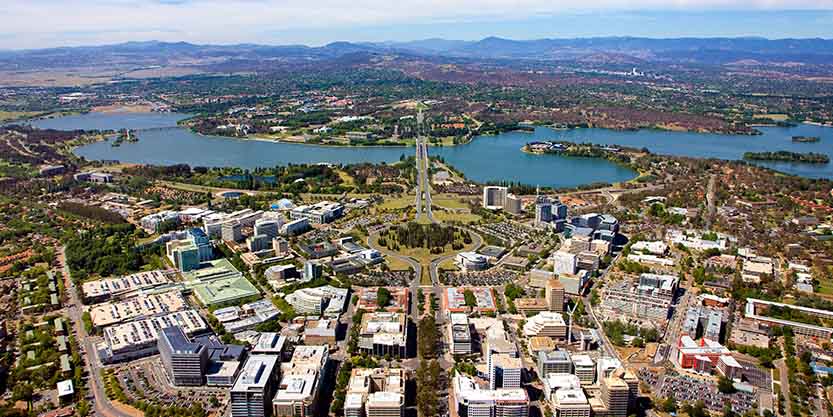 City aerial view