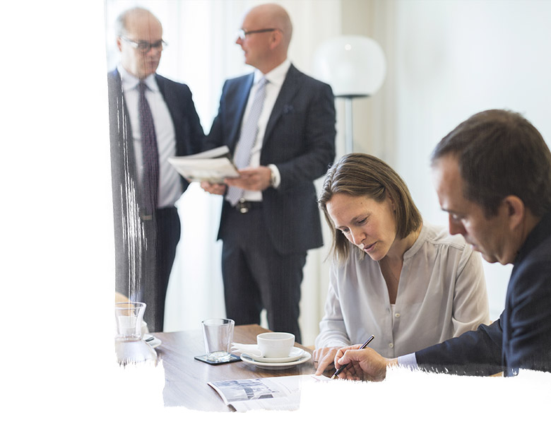 People working together in an office